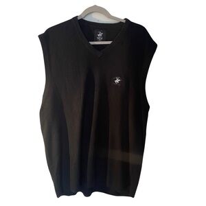 Beverly Hills Polo Club men’s navy vest size XXL